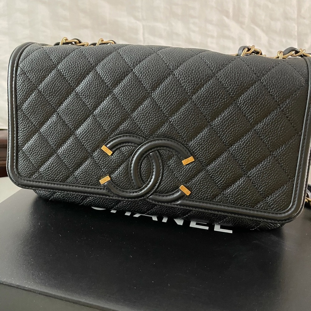 ***SOLD***Chanel small filigree